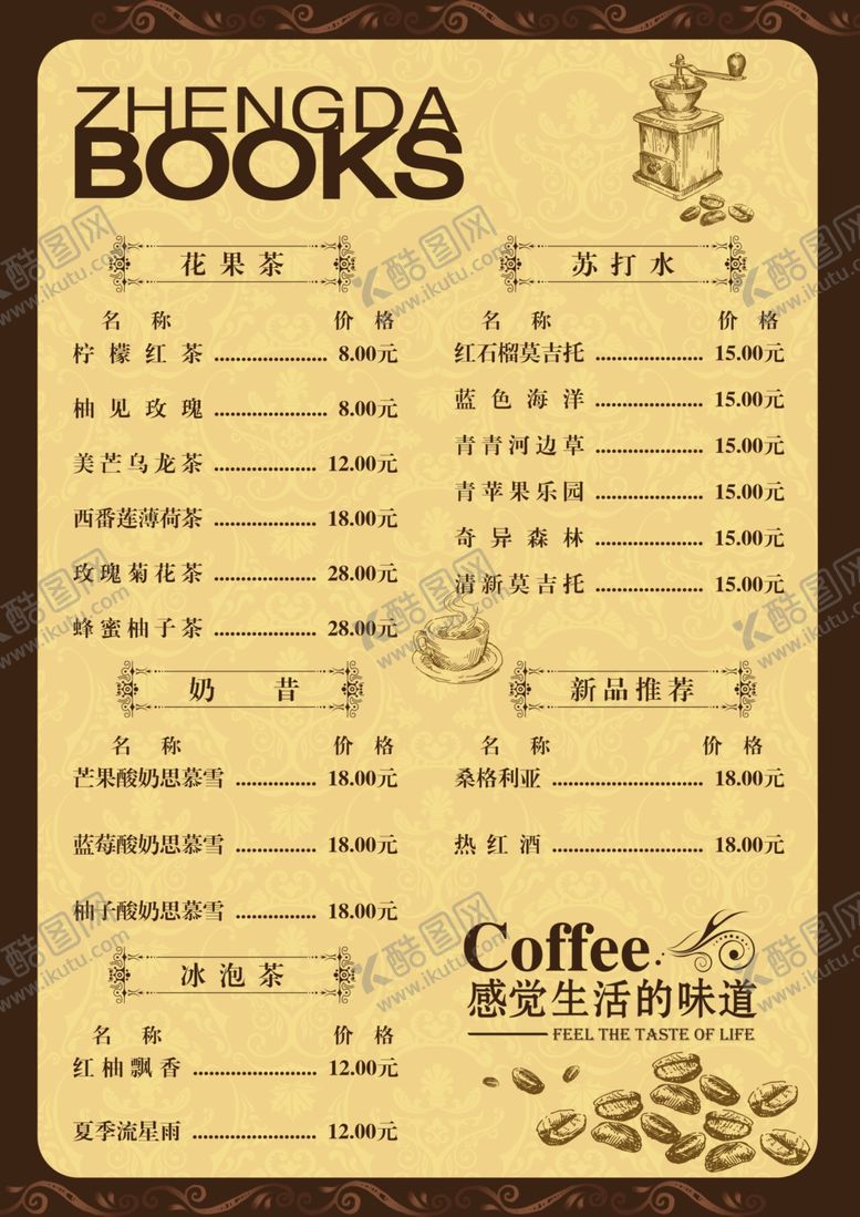 编号：86226007040701065483【酷图网】源文件下载-菜单