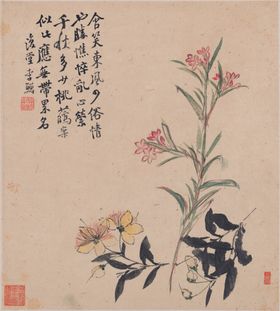 花鸟国画图案