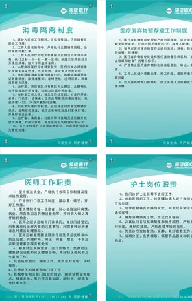 医院制度牌