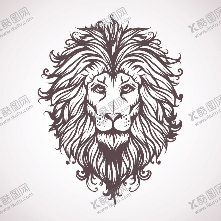 编号：29038309211813556901【酷图网】源文件下载-狮子Lion涂鸦动物