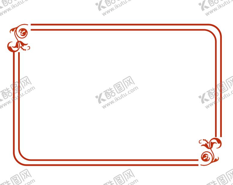 编号：20336909220749228601【酷图网】源文件下载-红色线条边框