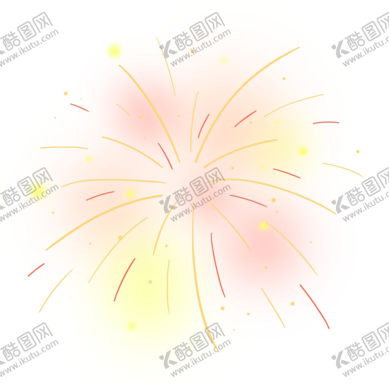 编号：56529011011332473680【酷图网】源文件下载-烟花手绘素材