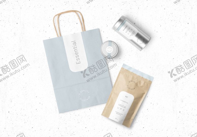 编号：29777609150301568535【酷图网】源文件下载-高端礼品购物袋VI包装盒效果图