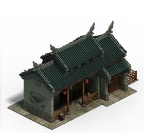 游戏房屋建筑物元素
