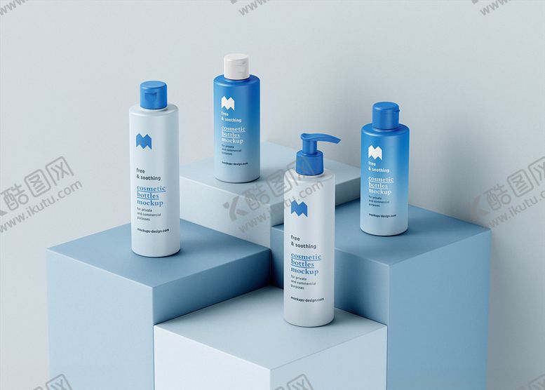 编号：89339310011229107099【酷图网】源文件下载-化妆护肤品包装盒样机