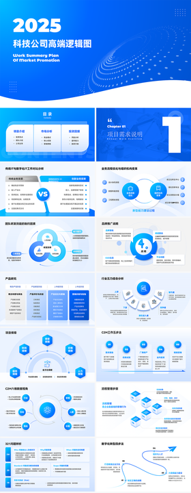 30套科技公司高端逻辑图