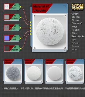 8K超清岩石材质贴图