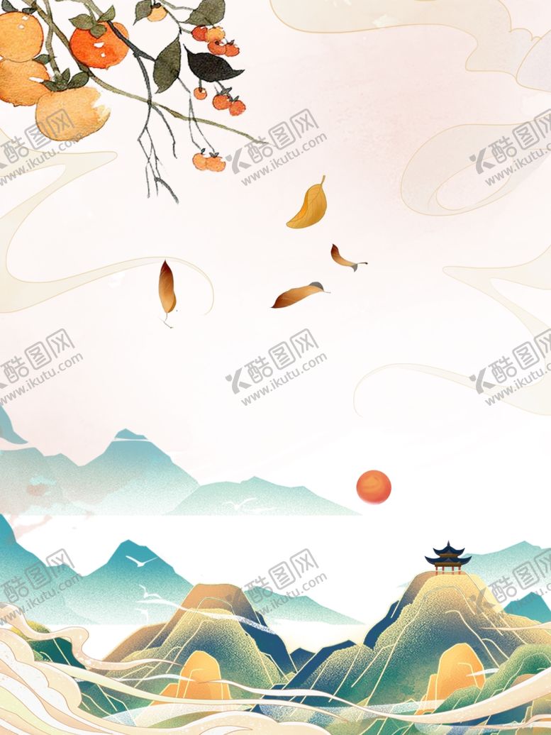 编号：51203605110153172602【酷图网】源文件下载-国画山水