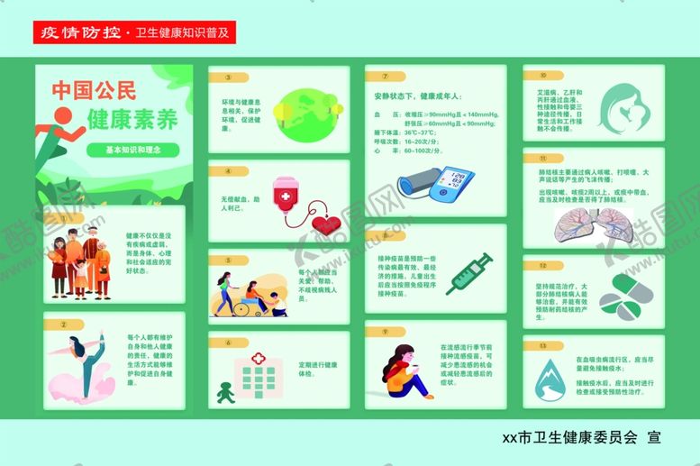 编号：21248209201810306771【酷图网】源文件下载-中国公民健康素养