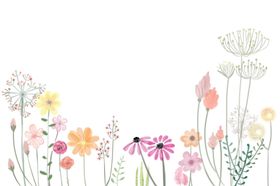 花朵背景插图