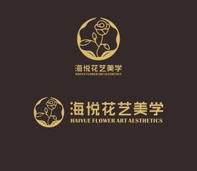 编号：69372409250355034561【酷图网】源文件下载-国风logo 花店logo 