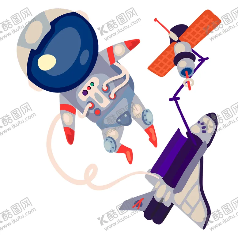 编号：58910209211857261640【酷图网】源文件下载-宇航员