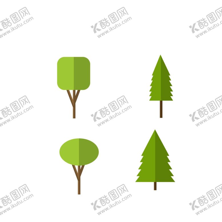 编号：61221503222356004531【酷图网】源文件下载-卡通树