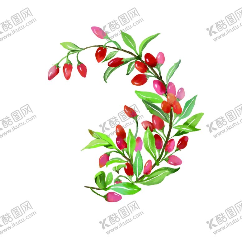 编号：86744609241815097509【酷图网】源文件下载-枸杞