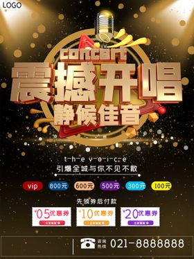 高端演唱会海报设计
