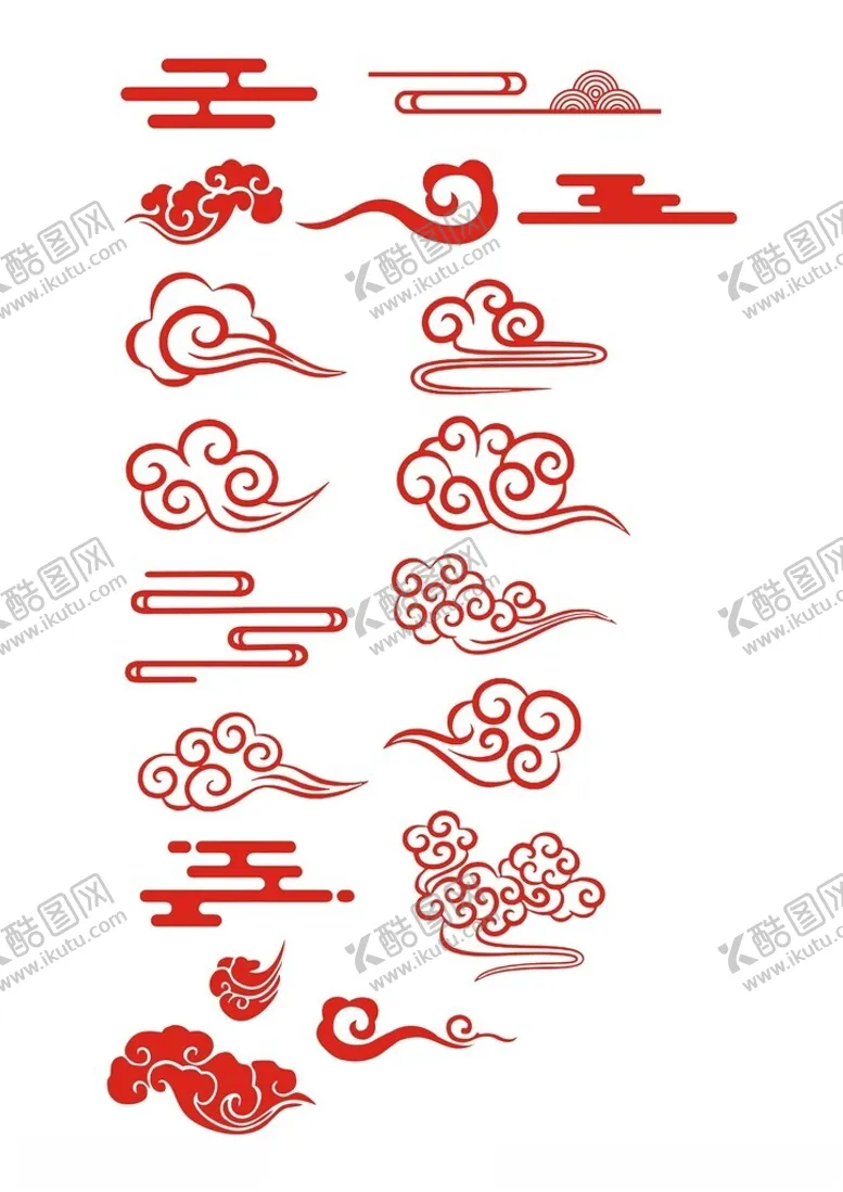 编号：92710402030513253752【酷图网】源文件下载-祥云祥云纹