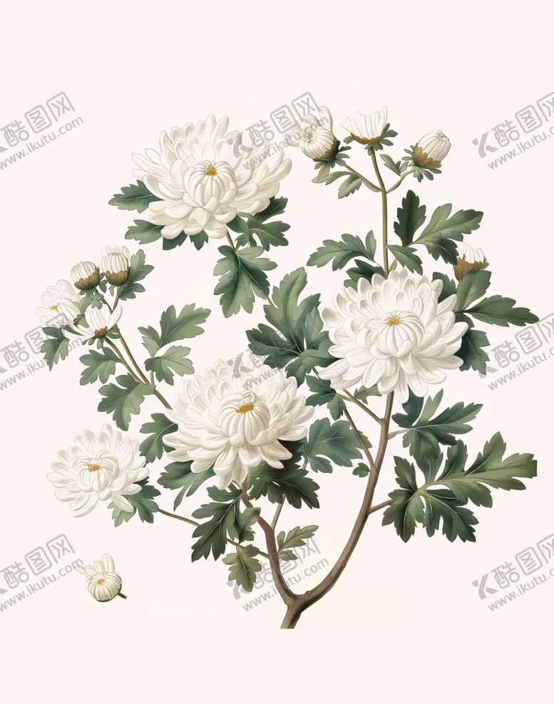 编号：26028502101042562922【酷图网】源文件下载-菊花素材