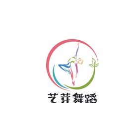 翟文舞蹈logo标志