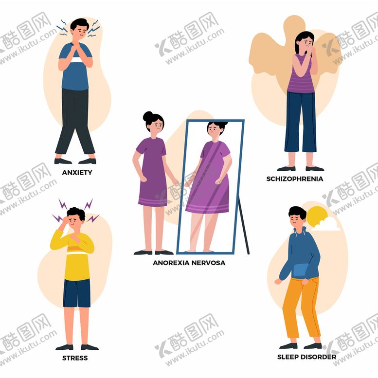 编号：99313302071114215633【酷图网】源文件下载-精神障碍