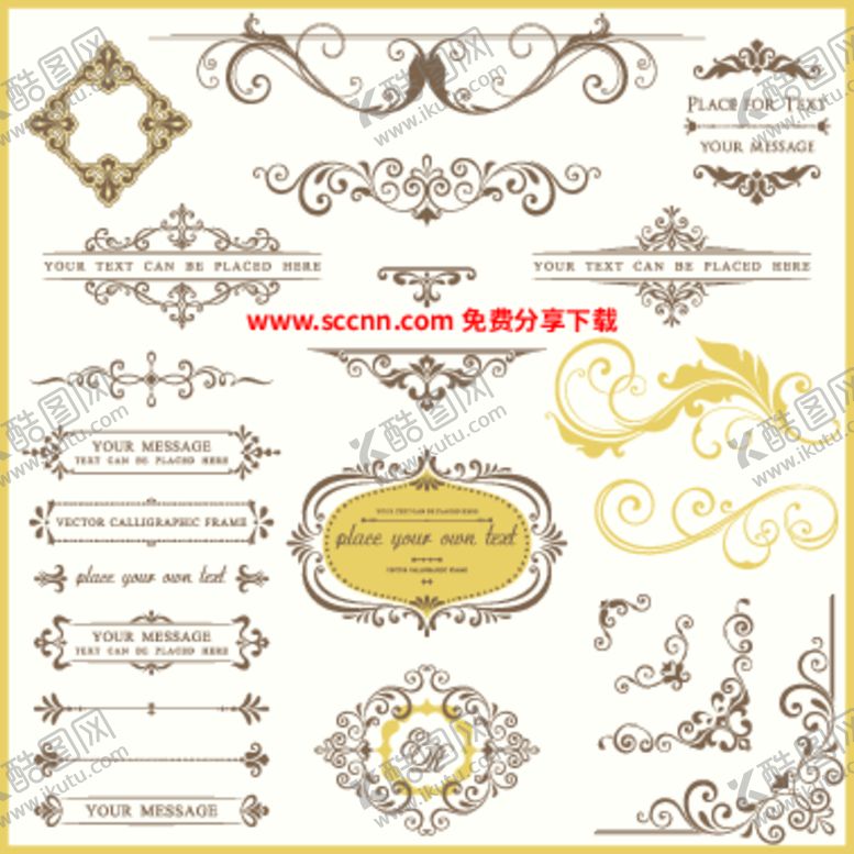 编号：35416512122110214156【酷图网】源文件下载-欧式花纹