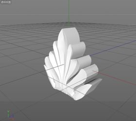 C4D模型欧式雕花