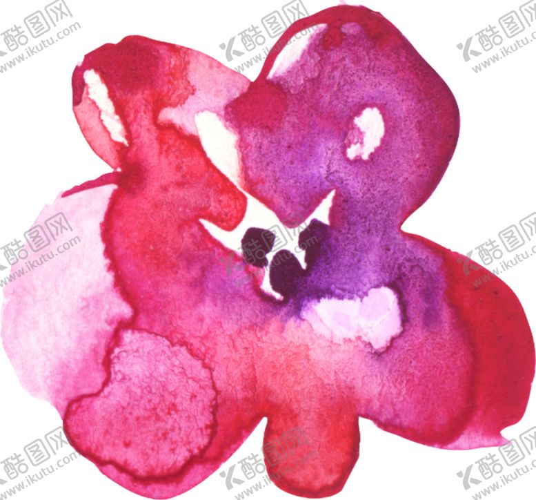 编号：31445805081135393983【酷图网】源文件下载-水彩手绘花卉花朵植物