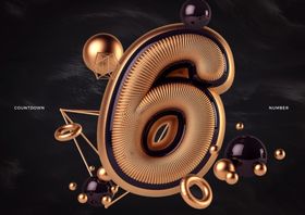 创意C4D数字艺术立体字体设计