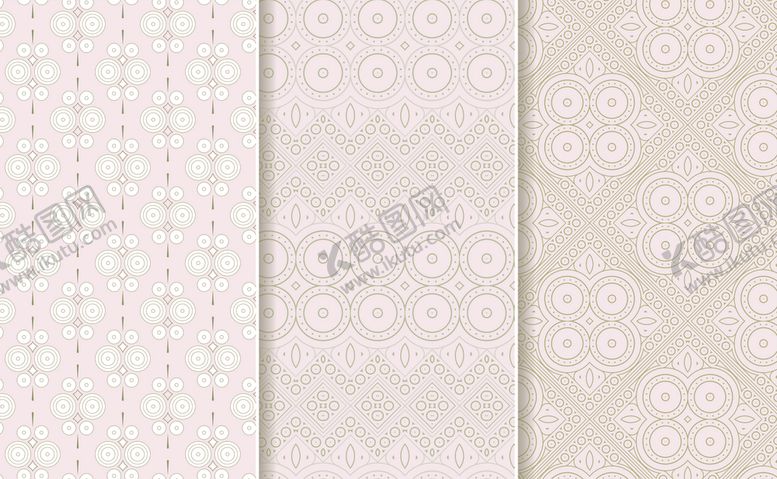 编号：47354811020724015486【酷图网】源文件下载-几何花纹图案