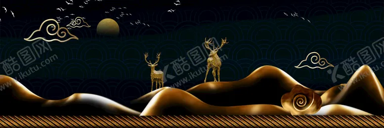编号：78134609152214285203【酷图网】源文件下载-中式装饰画