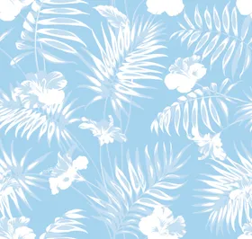 手绘水彩花