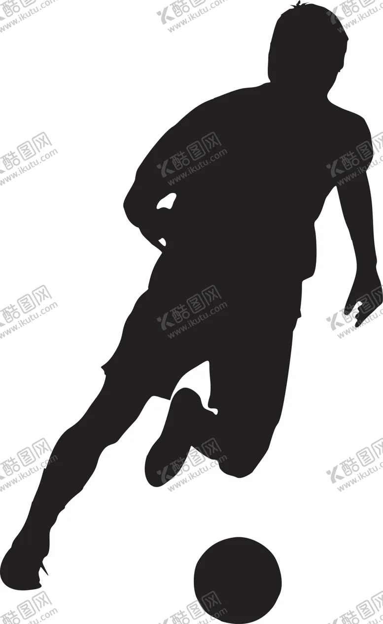 编号：84541703271227341348【酷图网】源文件下载-运动员剪影