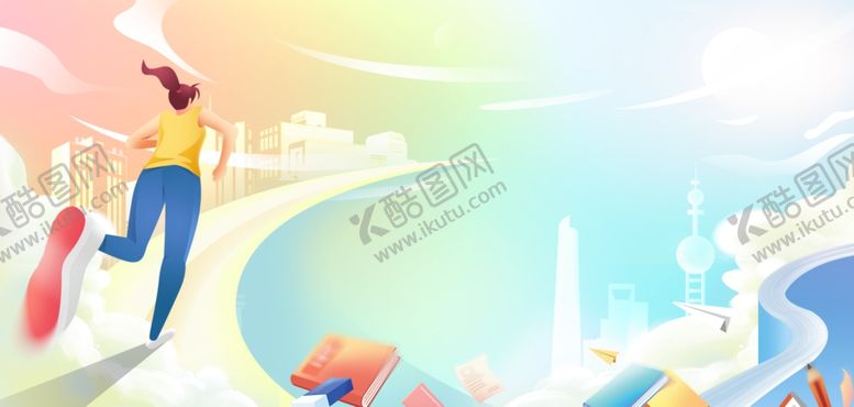 编号：98098304171544362763【酷图网】源文件下载-校招春季招聘简约招聘背景