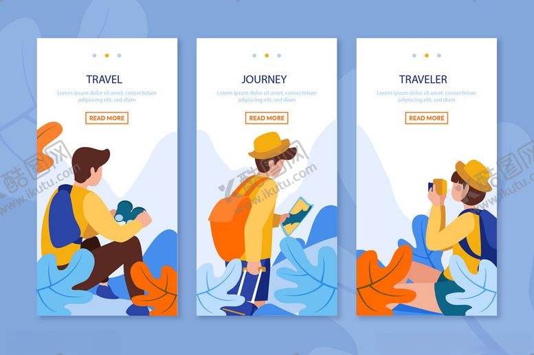 编号：54394501041945364944【酷图网】源文件下载-户外人物活动插画