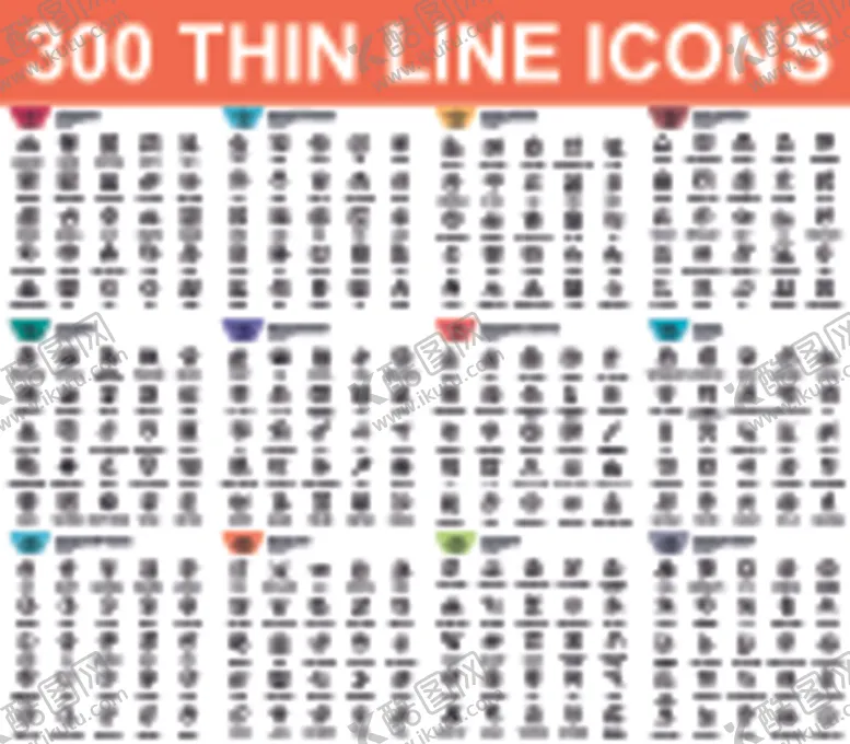 编号：16690207081613439348【酷图网】源文件下载-简洁商务图标