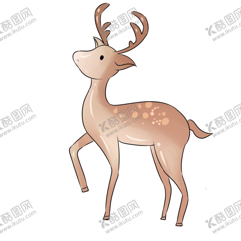 编号：51961411010459395973【酷图网】源文件下载-卡通鹿