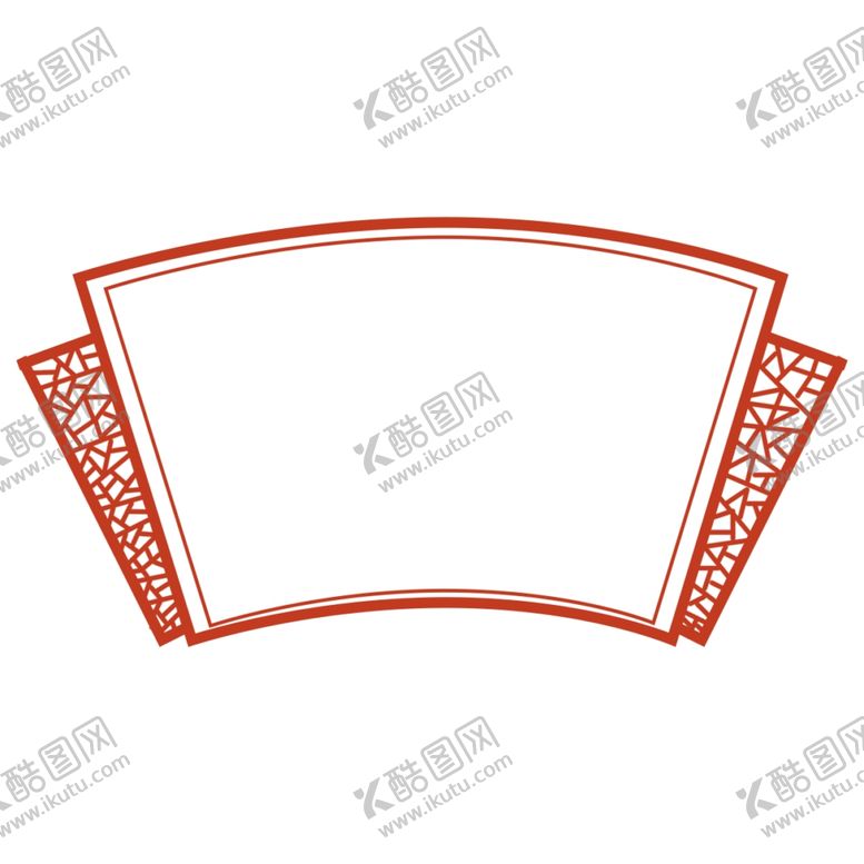 编号：31848906262246053927【酷图网】源文件下载-矢量中式边框花纹装饰