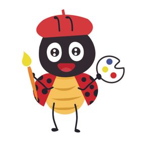 卡通Q版瓢虫