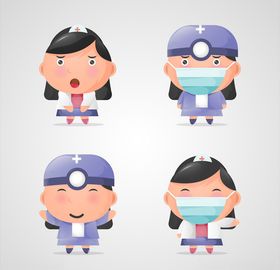 卡通护士