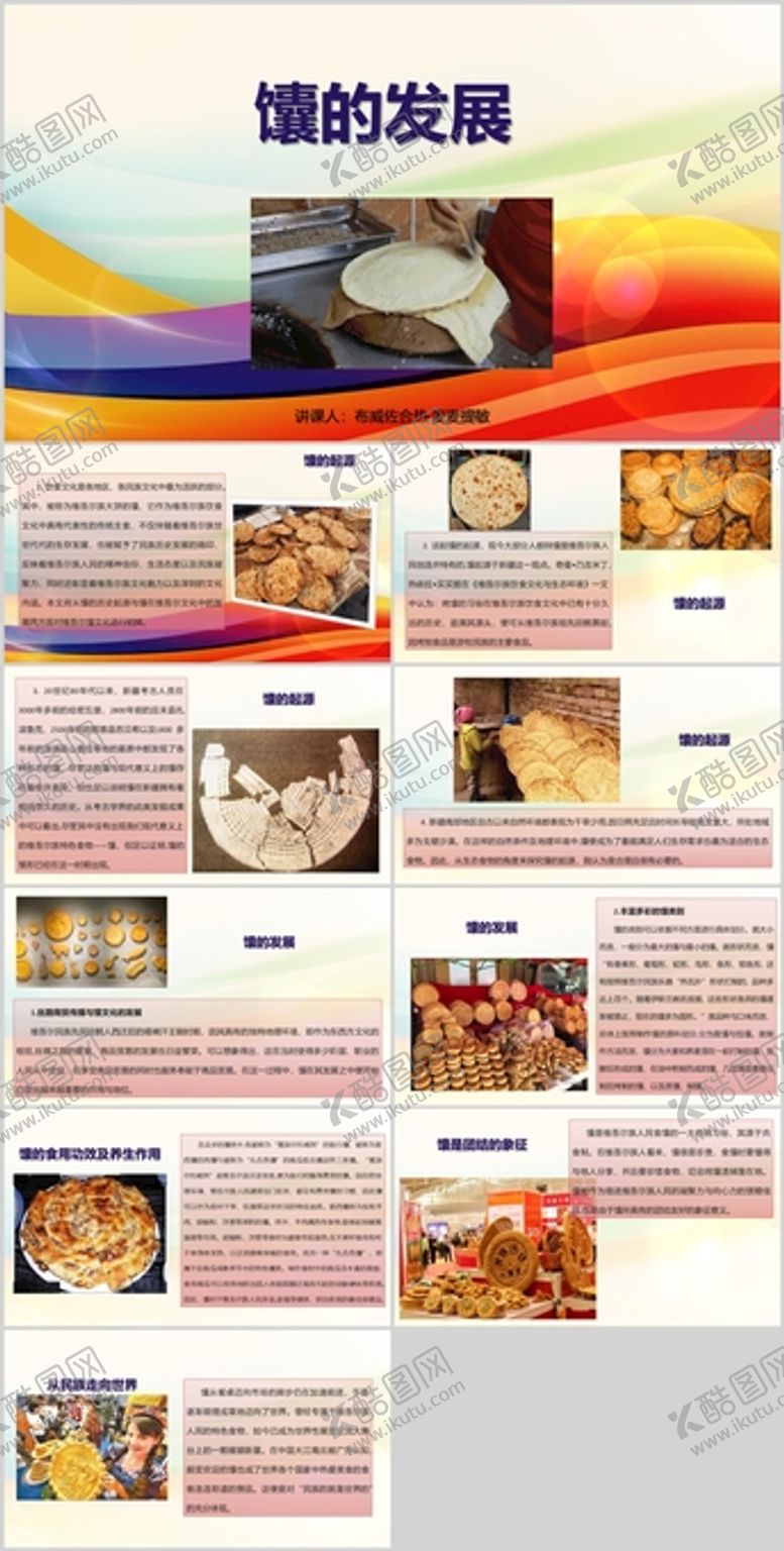 编号：52724810190317449025【酷图网】源文件下载-馕的发展