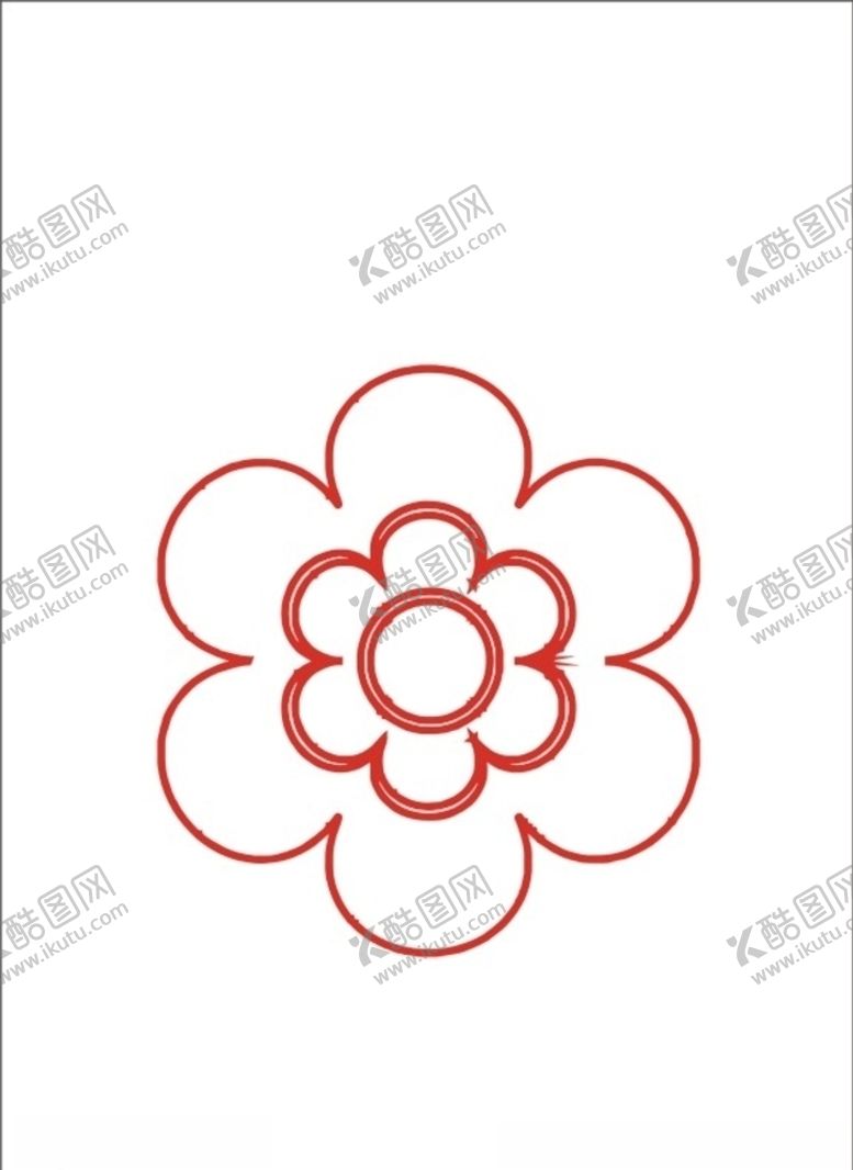 编号：12906709242038344101【酷图网】源文件下载-原创花朵矢量花卉制作