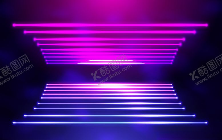编号：69912009142155044720【酷图网】源文件下载-霓虹波浪多彩动感抽象背景
