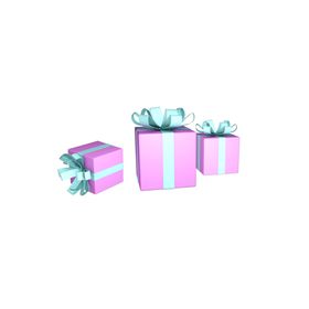 C4D礼品盒