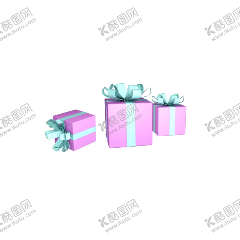 编号：90558706240758233203【酷图网】源文件下载-C4D礼品盒