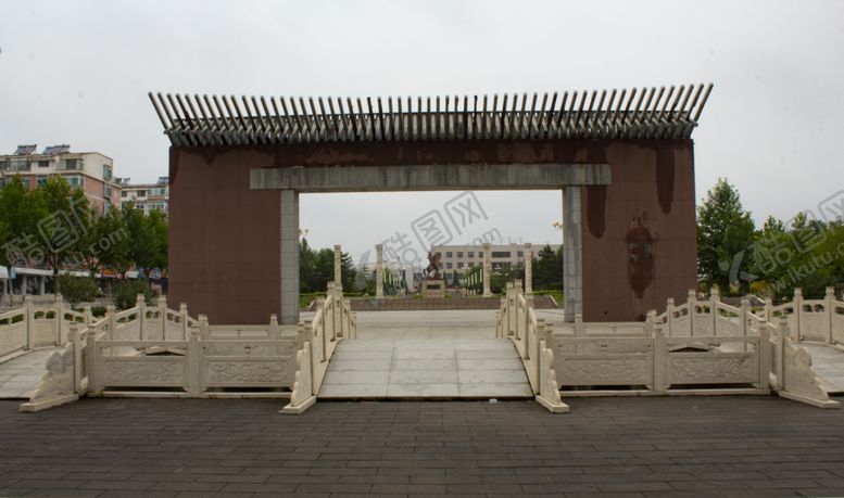 编号：78965607051236521285【酷图网】源文件下载-建筑牌楼