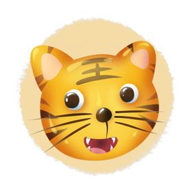 卡通老虎