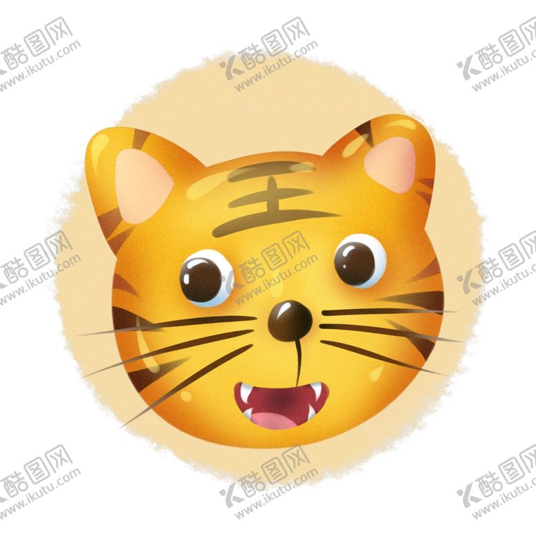 编号：73744805141706596780【酷图网】源文件下载-卡通老虎
