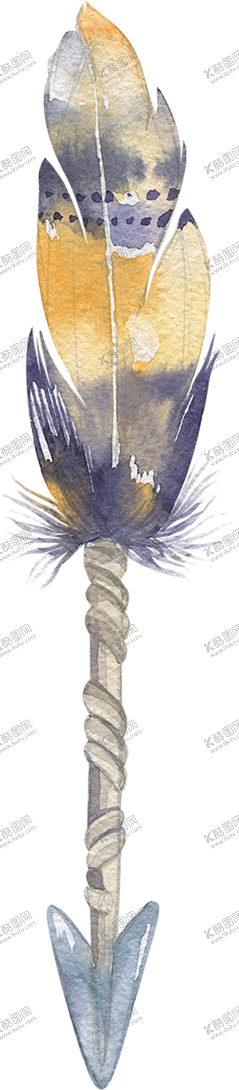 编号：63788910041634583879【酷图网】源文件下载-水墨箭头