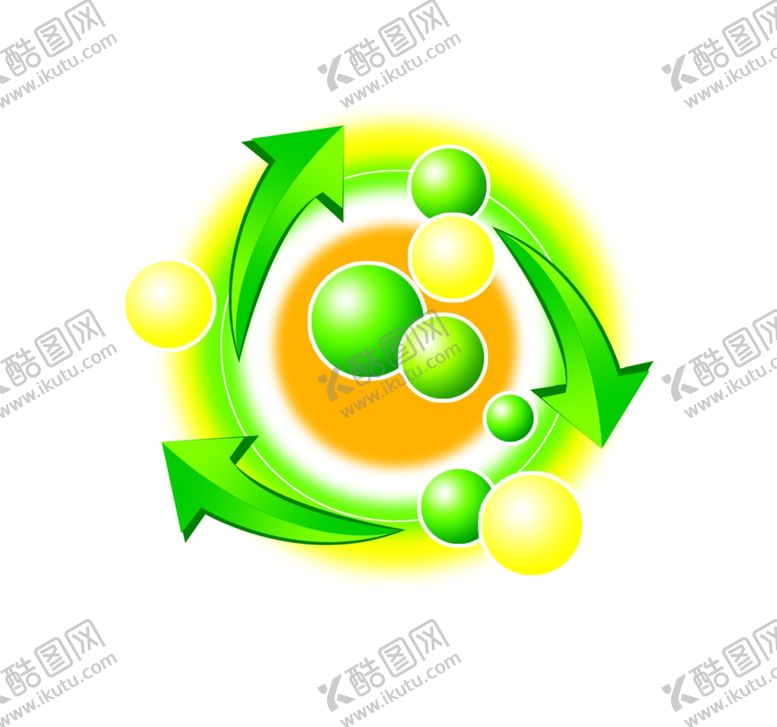 编号：14713409290141324239【酷图网】源文件下载-圆形循环箭头