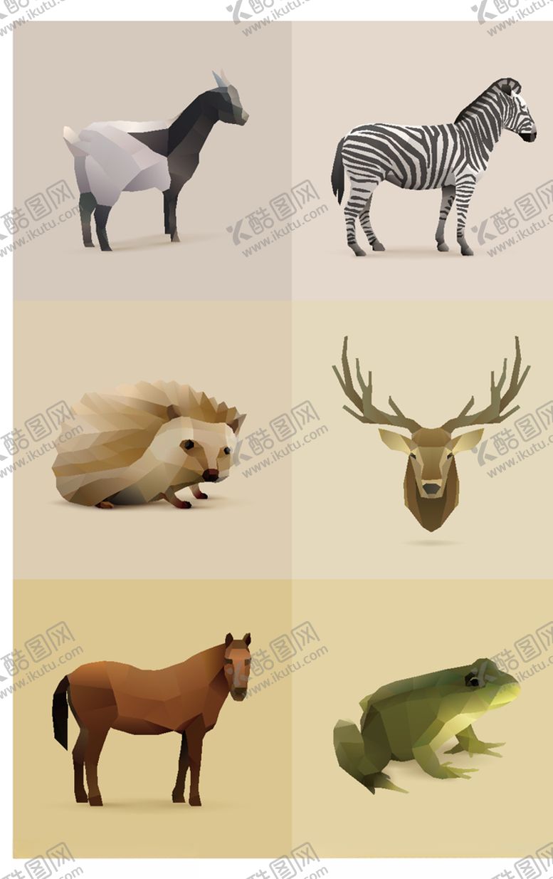 编号：23077809291422132004【酷图网】源文件下载-手绘动物