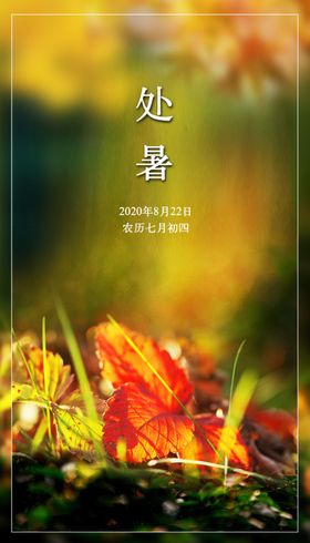 秋天节气